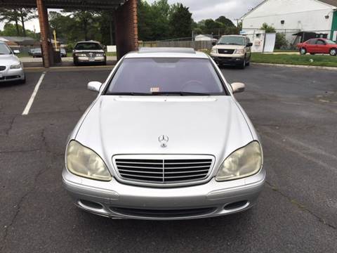 2002 Mercedes-Benz S-Class for sale at Aiden Motor Company in Portsmouth VA