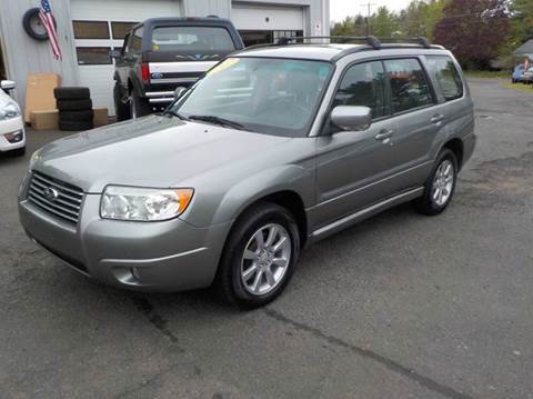 2007 Subaru Forester for sale at St.Germain Automotive in Somers CT
