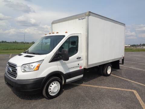 used ford transit cutaway box truck