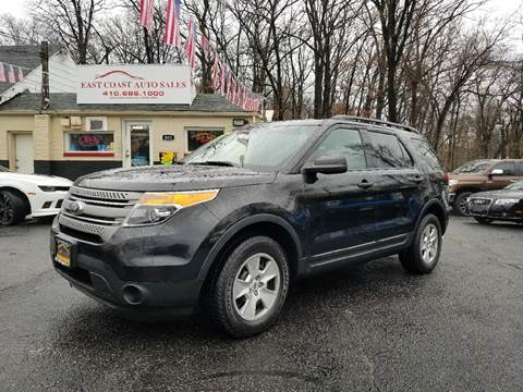 2014 Ford Explorer for sale at East Coast Automotive Inc. in Essex MD