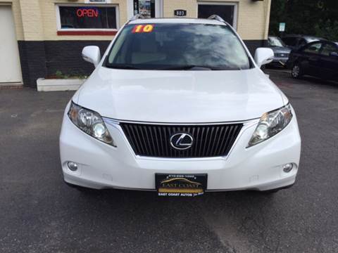 2010 Lexus RX 350 for sale at East Coast Automotive Inc. in Essex MD