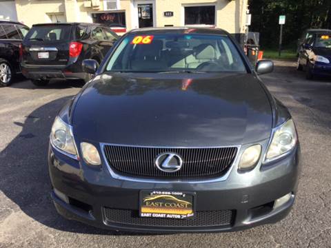 2006 Lexus GS 300 for sale at East Coast Automotive Inc. in Essex MD