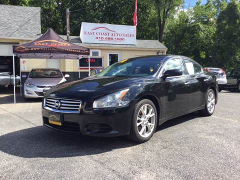 2012 Nissan Maxima for sale at East Coast Automotive Inc. in Essex MD