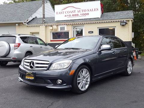 2008 Mercedes-Benz C-Class for sale at East Coast Automotive Inc. in Essex MD