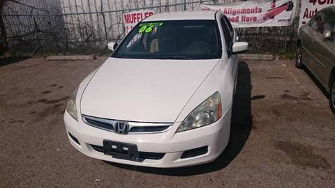 2006 Honda Accord for sale at 4 Girls Auto Sales in Houston TX