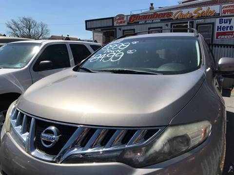 2009 Nissan Murano for sale at Chambers Auto Sales LLC in Trenton NJ