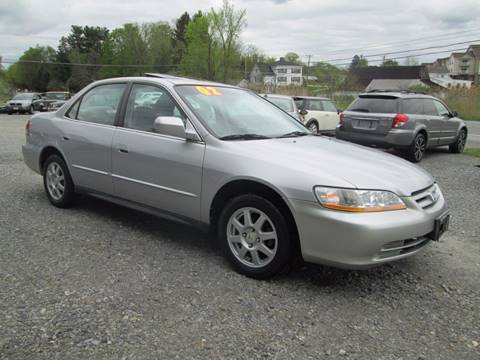2002 Honda Accord for sale at Saratoga Motors in Gansevoort NY