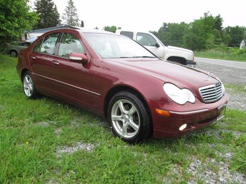 2004 Mercedes-Benz C-Class for sale at Saratoga Motors in Gansevoort NY
