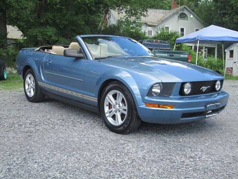 2007 Ford Mustang for sale at Saratoga Motors in Gansevoort NY