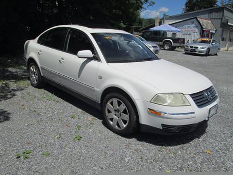 2002 Volkswagen Passat for sale at Saratoga Motors in Gansevoort NY