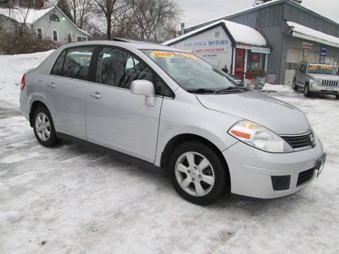 2008 Nissan Versa for sale at Saratoga Motors in Gansevoort NY