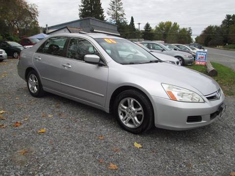2006 Honda Accord for sale at Saratoga Motors in Gansevoort NY