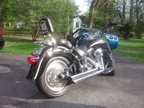 2003 Harley-Davidson Fatboy FLSTFI for sale at Saratoga Motors in Gansevoort NY