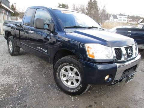 2006 Nissan Titan for sale at Saratoga Motors in Gansevoort NY