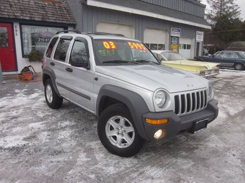 2003 Jeep Liberty for sale at Saratoga Motors in Gansevoort NY