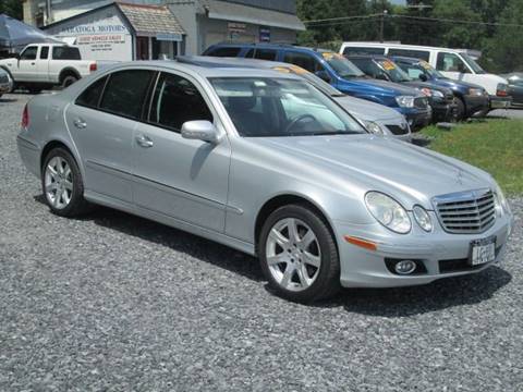 2007 Mercedes-Benz E-Class for sale at Saratoga Motors in Gansevoort NY