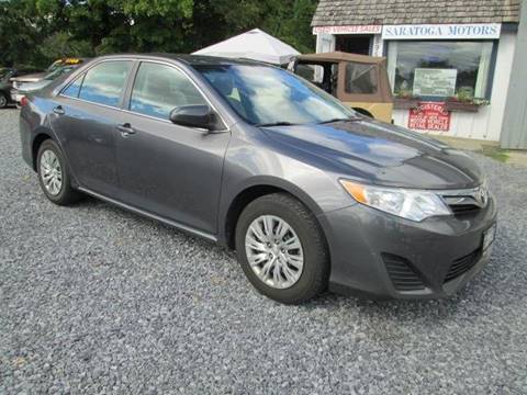 2014 Toyota Camry for sale at Saratoga Motors in Gansevoort NY