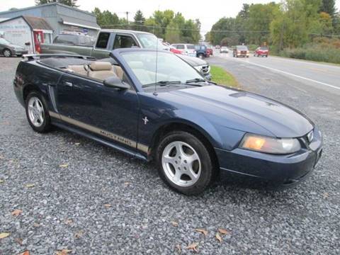 2002 Ford Mustang for sale at Saratoga Motors in Gansevoort NY