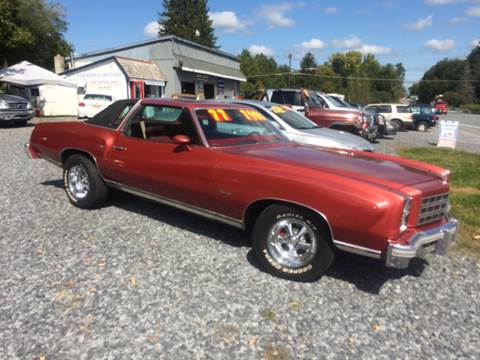 1977 Chevrolet Monte Carlo for sale at Saratoga Motors in Gansevoort NY
