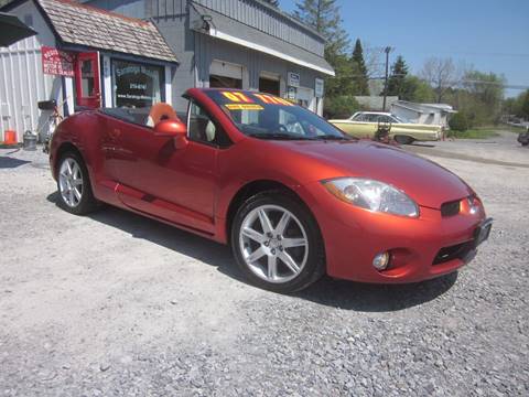 2007 Mitsubishi Eclipse Spyder for sale at Saratoga Motors in Gansevoort NY