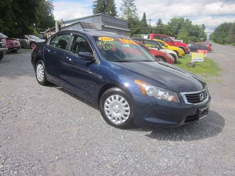 2008 Honda Accord for sale at Saratoga Motors in Gansevoort NY