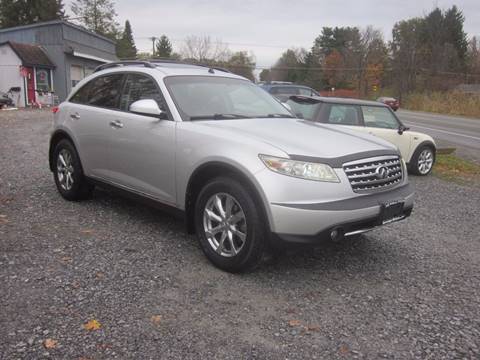 2007 Infiniti FX35 for sale at Saratoga Motors in Gansevoort NY