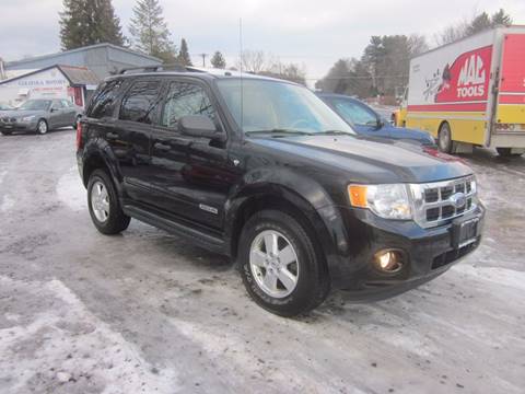 2008 Ford Escape for sale at Saratoga Motors in Gansevoort NY