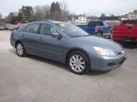 2007 Honda Accord for sale at Saratoga Motors in Gansevoort NY