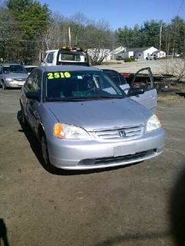 2002 Honda Civic for sale at Low Budget Auto Sales in Rochester NH