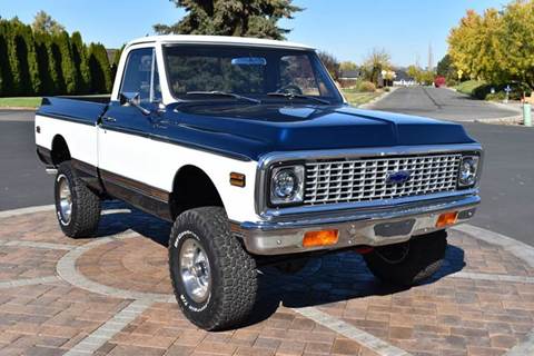 1971 Chevrolet C/K 10 Series for sale at Moxee Muscle Cars in Moxee WA