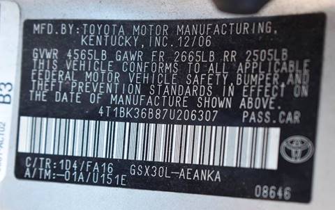 2007 Toyota Avalon XL