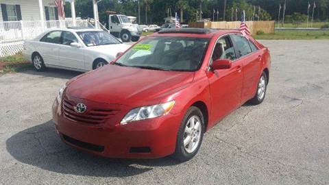 2007 Toyota Camry for sale at GOLDEN GATE AUTOMOTIVE,LLC in Zephyrhills FL