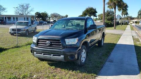 2007 Toyota Tundra for sale at GOLDEN GATE AUTOMOTIVE,LLC in Zephyrhills FL