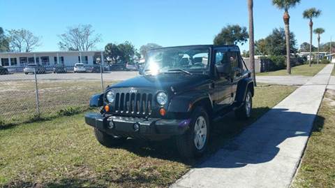 2007 Jeep Wrangler Unlimited for sale at GOLDEN GATE AUTOMOTIVE,LLC in Zephyrhills FL