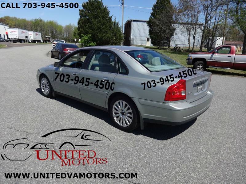 2004 Volvo S80 for sale at United Motors in Fredericksburg VA