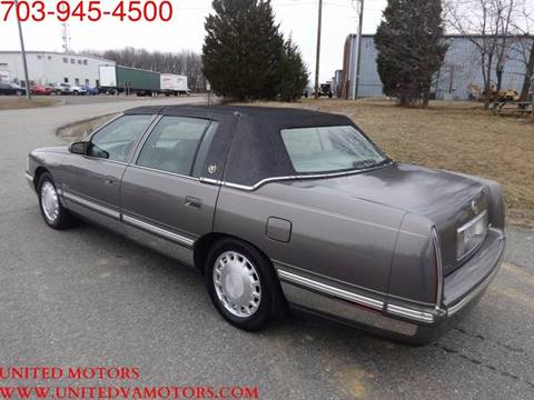 1999 Cadillac DeVille for sale at United Motors in Fredericksburg VA