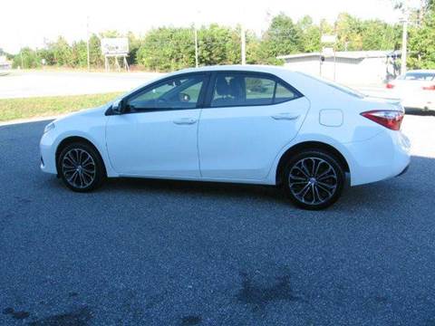 2014 Toyota Corolla for sale at Steve Brown LLC in Hickory NC