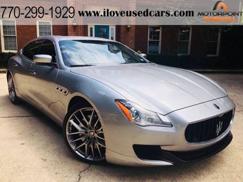 2014 Maserati Quattroporte for sale at Motorpoint Roswell in Roswell GA