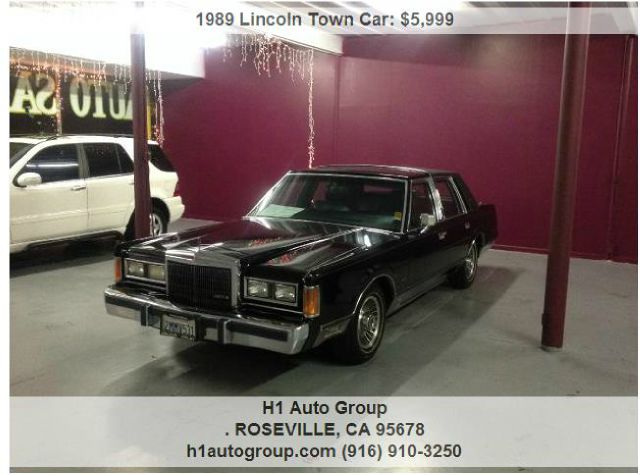 1989 Lincoln Town Car Signature