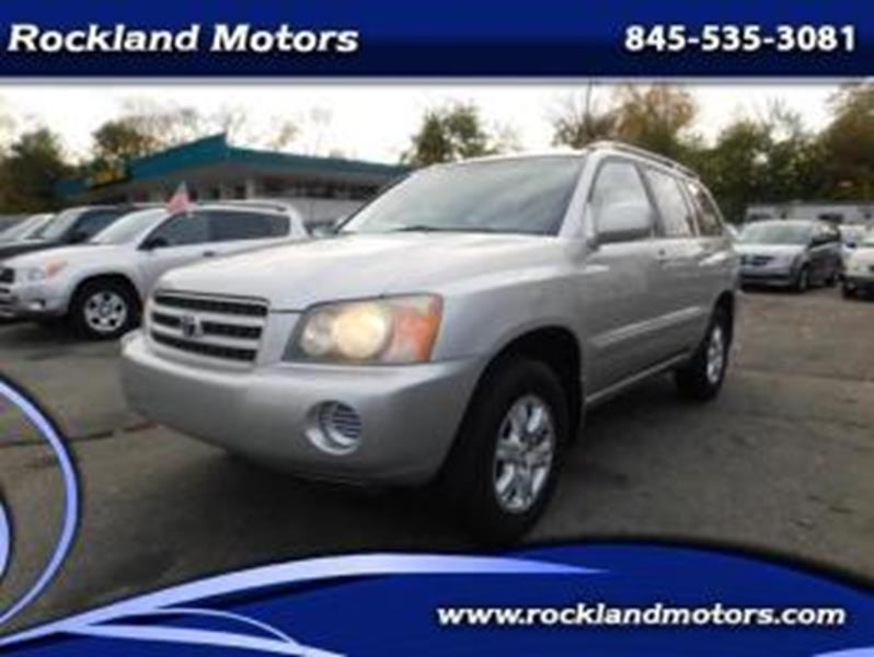 2002 Toyota Highlander For Sale